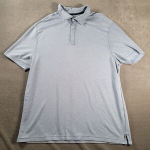 Nat Nest Polo Polyester Blend Shirt‎ Mens Blue Size XXL